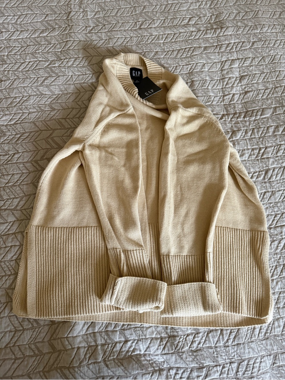 GAP Cream Cowl Neck Sweater
